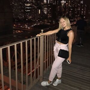 Light Pink Paperbag Pants